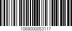 Código de barras (EAN, GTIN, SKU, ISBN): '1069000053117'