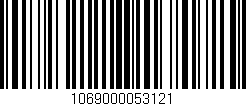 Código de barras (EAN, GTIN, SKU, ISBN): '1069000053121'