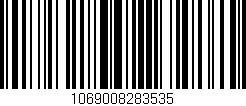 Código de barras (EAN, GTIN, SKU, ISBN): '1069008283535'