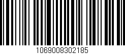 Código de barras (EAN, GTIN, SKU, ISBN): '1069008302185'