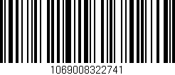 Código de barras (EAN, GTIN, SKU, ISBN): '1069008322741'