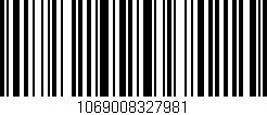 Código de barras (EAN, GTIN, SKU, ISBN): '1069008327981'