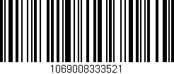 Código de barras (EAN, GTIN, SKU, ISBN): '1069008333521'