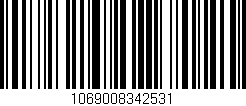 Código de barras (EAN, GTIN, SKU, ISBN): '1069008342531'