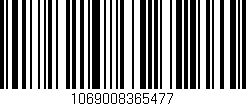 Código de barras (EAN, GTIN, SKU, ISBN): '1069008365477'