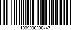 Código de barras (EAN, GTIN, SKU, ISBN): '1069008398447'