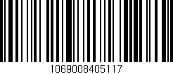 Código de barras (EAN, GTIN, SKU, ISBN): '1069008405117'