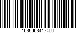 Código de barras (EAN, GTIN, SKU, ISBN): '1069008417409'