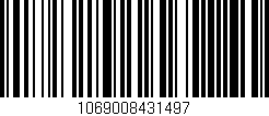 Código de barras (EAN, GTIN, SKU, ISBN): '1069008431497'
