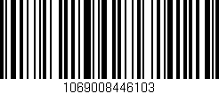 Código de barras (EAN, GTIN, SKU, ISBN): '1069008446103'