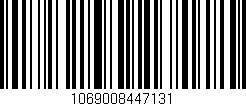 Código de barras (EAN, GTIN, SKU, ISBN): '1069008447131'