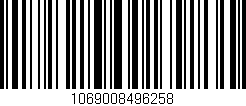 Código de barras (EAN, GTIN, SKU, ISBN): '1069008496258'