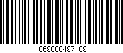 Código de barras (EAN, GTIN, SKU, ISBN): '1069008497189'