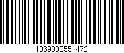 Código de barras (EAN, GTIN, SKU, ISBN): '1069008551472'