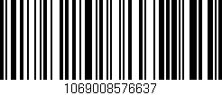 Código de barras (EAN, GTIN, SKU, ISBN): '1069008576637'
