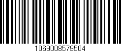 Código de barras (EAN, GTIN, SKU, ISBN): '1069008579504'