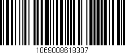 Código de barras (EAN, GTIN, SKU, ISBN): '1069008618307'
