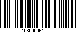 Código de barras (EAN, GTIN, SKU, ISBN): '1069008618438'