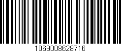Código de barras (EAN, GTIN, SKU, ISBN): '1069008628716'