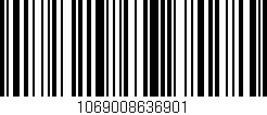 Código de barras (EAN, GTIN, SKU, ISBN): '1069008636901'