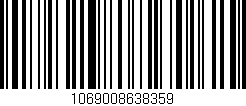 Código de barras (EAN, GTIN, SKU, ISBN): '1069008638359'