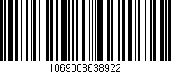 Código de barras (EAN, GTIN, SKU, ISBN): '1069008638922'