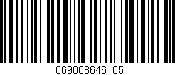 Código de barras (EAN, GTIN, SKU, ISBN): '1069008646105'