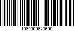 Código de barras (EAN, GTIN, SKU, ISBN): '1069008648688'