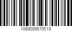 Código de barras (EAN, GTIN, SKU, ISBN): '1069008670519'