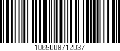 Código de barras (EAN, GTIN, SKU, ISBN): '1069008712037'