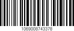 Código de barras (EAN, GTIN, SKU, ISBN): '1069008743378'