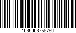 Código de barras (EAN, GTIN, SKU, ISBN): '1069008759759'