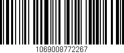 Código de barras (EAN, GTIN, SKU, ISBN): '1069008772267'