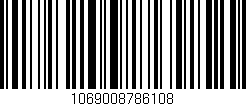 Código de barras (EAN, GTIN, SKU, ISBN): '1069008786108'