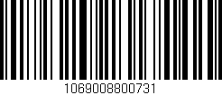 Código de barras (EAN, GTIN, SKU, ISBN): '1069008800731'