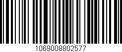 Código de barras (EAN, GTIN, SKU, ISBN): '1069008802577'