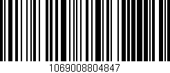 Código de barras (EAN, GTIN, SKU, ISBN): '1069008804847'