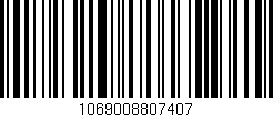 Código de barras (EAN, GTIN, SKU, ISBN): '1069008807407'