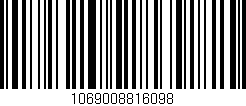 Código de barras (EAN, GTIN, SKU, ISBN): '1069008816098'