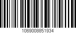 Código de barras (EAN, GTIN, SKU, ISBN): '1069008851934'