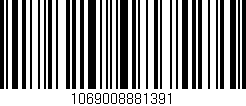 Código de barras (EAN, GTIN, SKU, ISBN): '1069008881391'