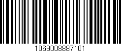 Código de barras (EAN, GTIN, SKU, ISBN): '1069008887101'