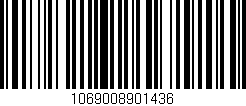 Código de barras (EAN, GTIN, SKU, ISBN): '1069008901436'
