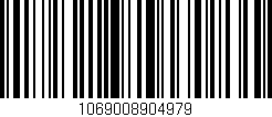 Código de barras (EAN, GTIN, SKU, ISBN): '1069008904979'