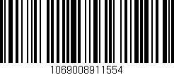 Código de barras (EAN, GTIN, SKU, ISBN): '1069008911554'
