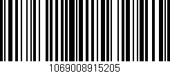 Código de barras (EAN, GTIN, SKU, ISBN): '1069008915205'