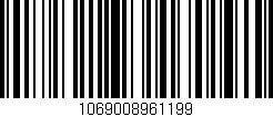 Código de barras (EAN, GTIN, SKU, ISBN): '1069008961199'
