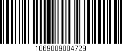 Código de barras (EAN, GTIN, SKU, ISBN): '1069009004729'