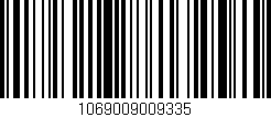 Código de barras (EAN, GTIN, SKU, ISBN): '1069009009335'