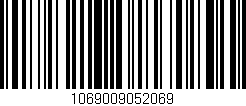 Código de barras (EAN, GTIN, SKU, ISBN): '1069009052069'